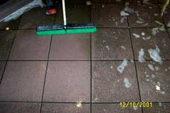 degreasing tile